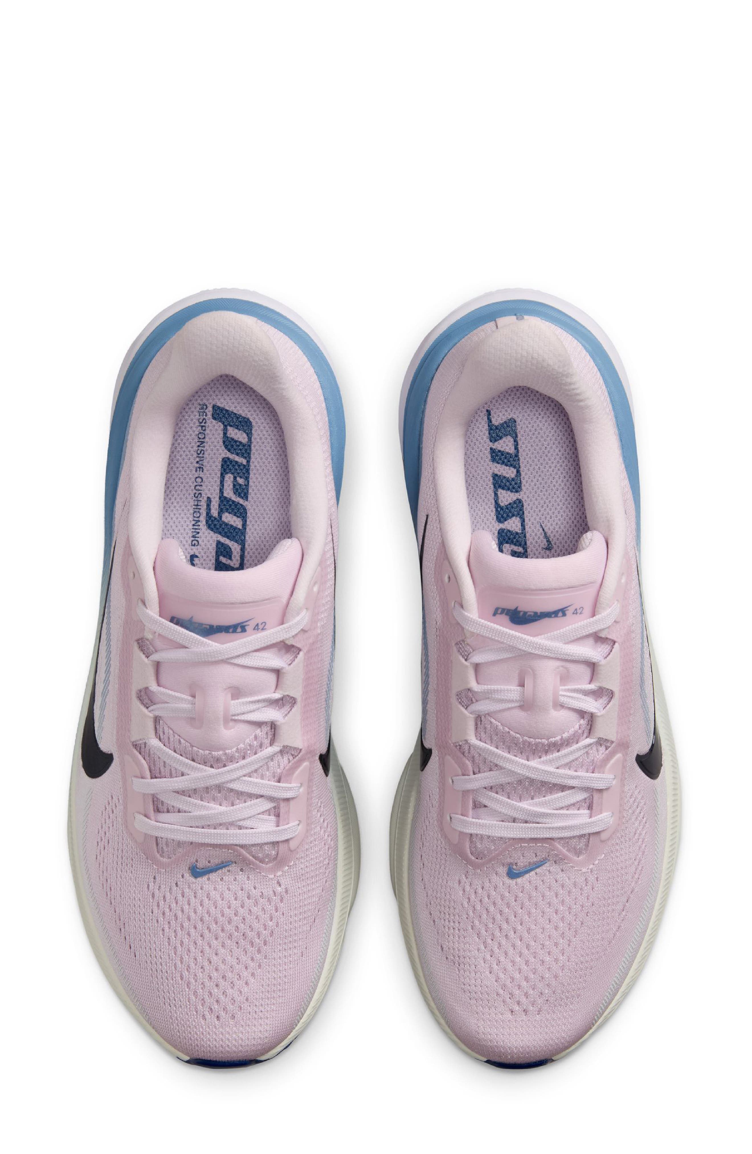 Pegasus 42 Running Shoe, Alternate, color, 500 BLELIL/BLVOID