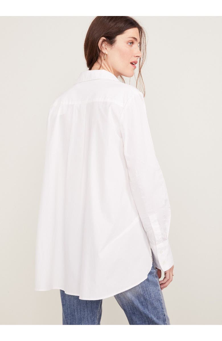 HATCH The Classic Buttondown Maternity Shirt, Alternate, color, White