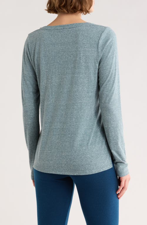 Threads 4 Thought Pattie V-neck T-shirt In Blue