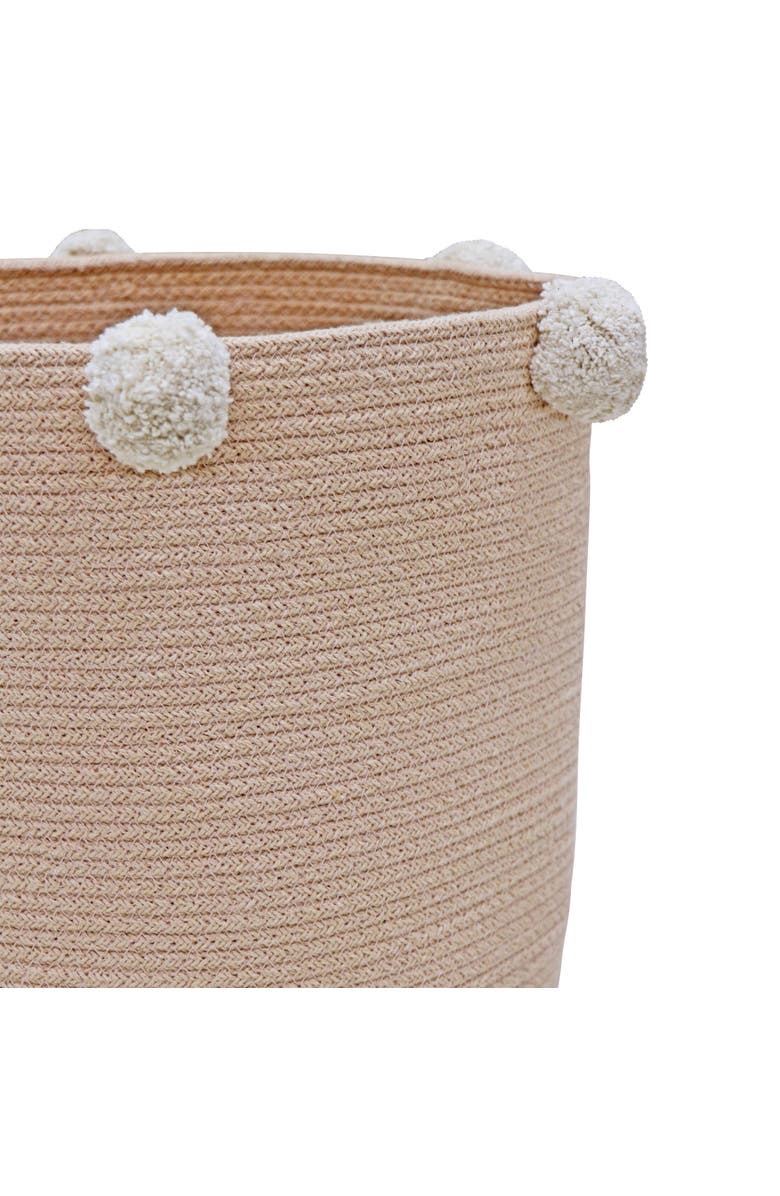 Lorena Canals Basket Bubbly, Alternate, color, Rose, Natural