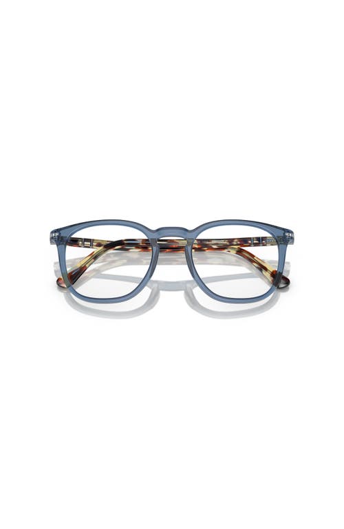 Persol 51mm Phantos Optical Glasses In Blue