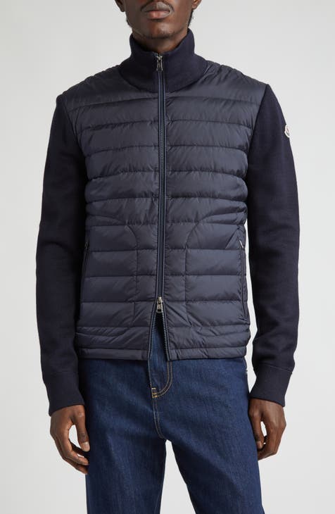 Blue fashion moncler gilet mens