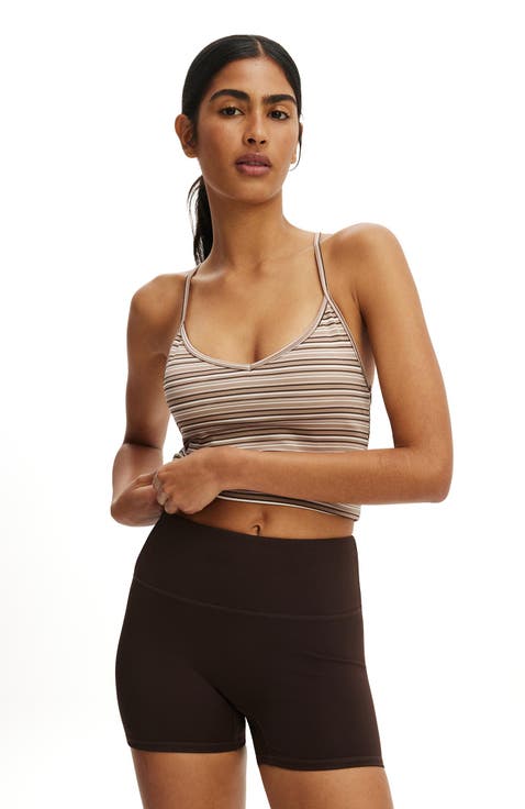 Women's Active Ultra Soft Scoop Racer Back Tank