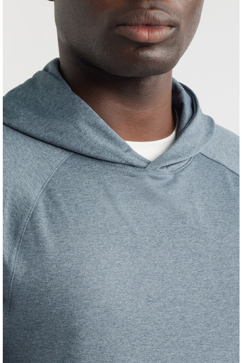 Live In Pullover Hoodie, Alternate, color, BLUE SLATE HEATHER