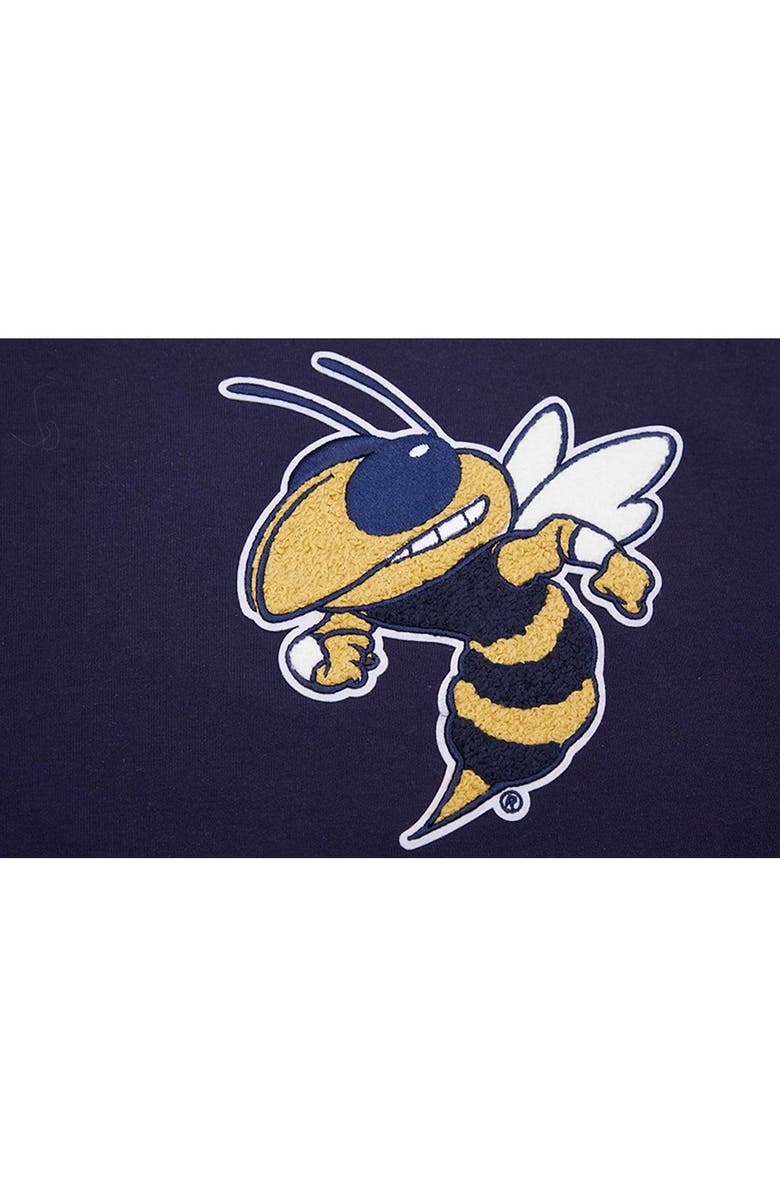 PRO STANDARD Men's Pro Standard Navy Georgia Tech Yellow Jackets Classic Pullover Hoodie, Alternate, color,