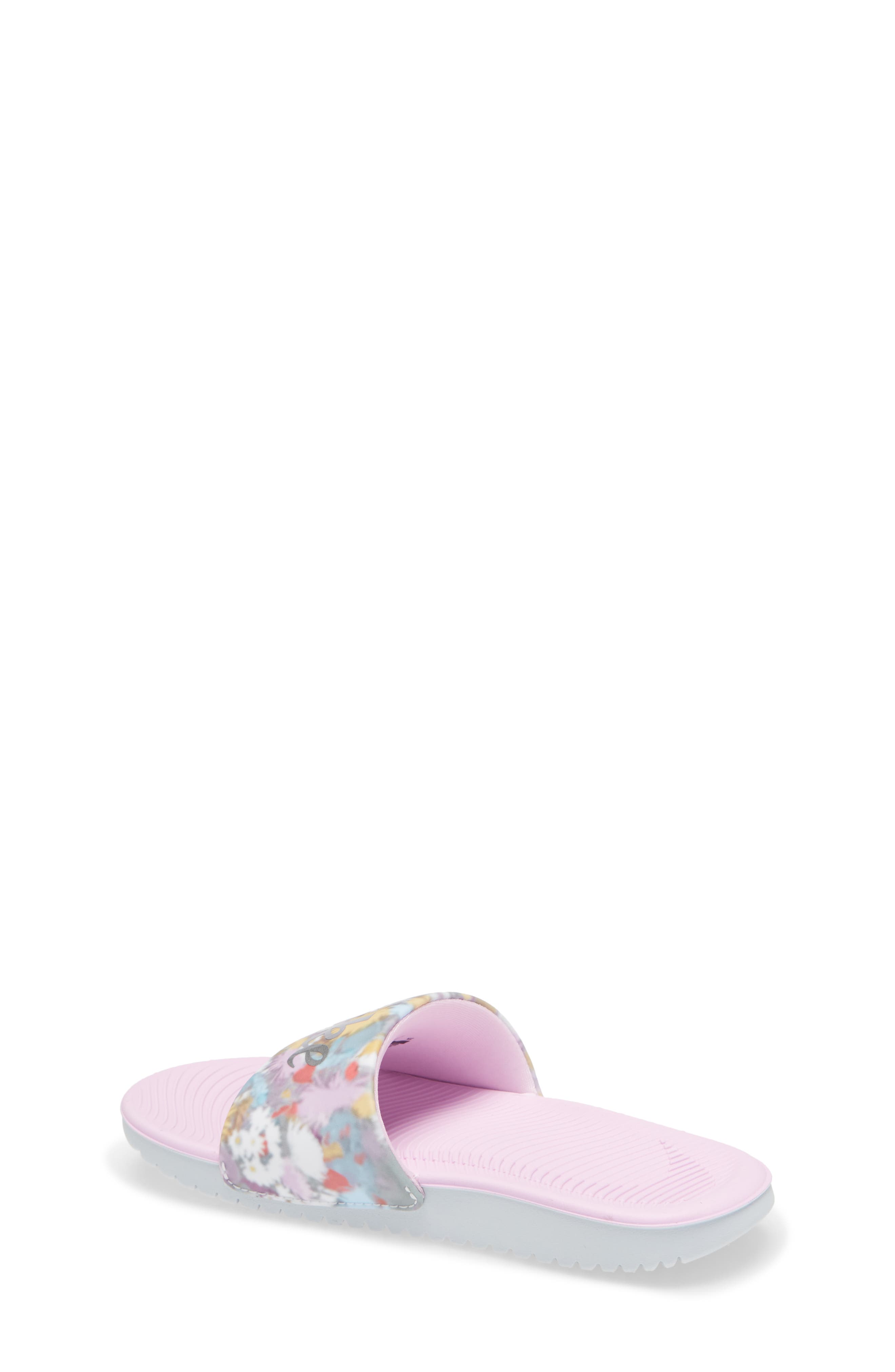 Nike Kawa Metallic Slide Sandal, Alternate, color, 