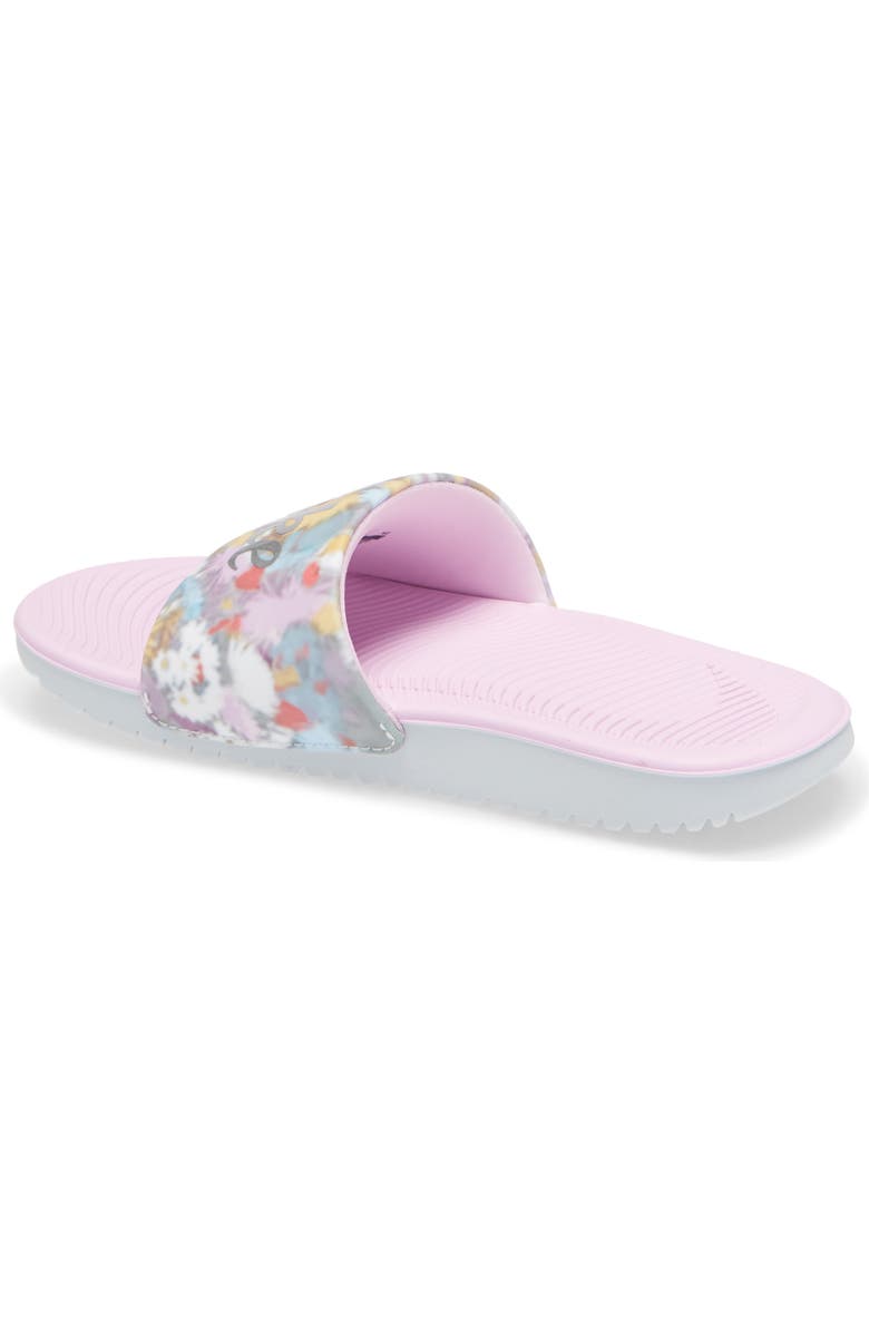 Nike Kawa Metallic Slide Sandal, Alternate, color,