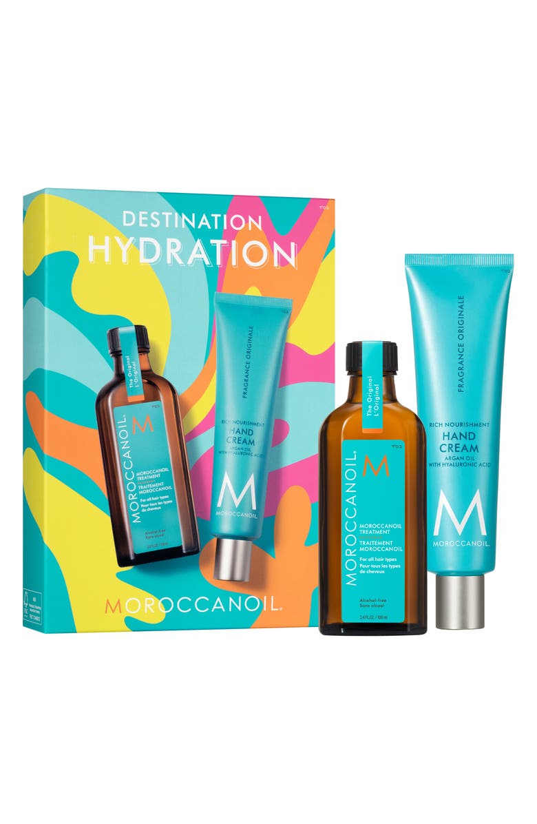 MOROCCANOIL<sup>®</sup> Destination Hydration Set (Limited Edition) $70 Value, Main, color,