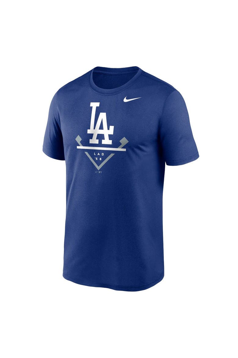 Men's Nike Royal Los Angeles Dodgers Icon Legend Performance T-Shirt, Alternate, color, Royal