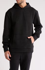 FLEECE FACTORY Cube Quilted Hoodie