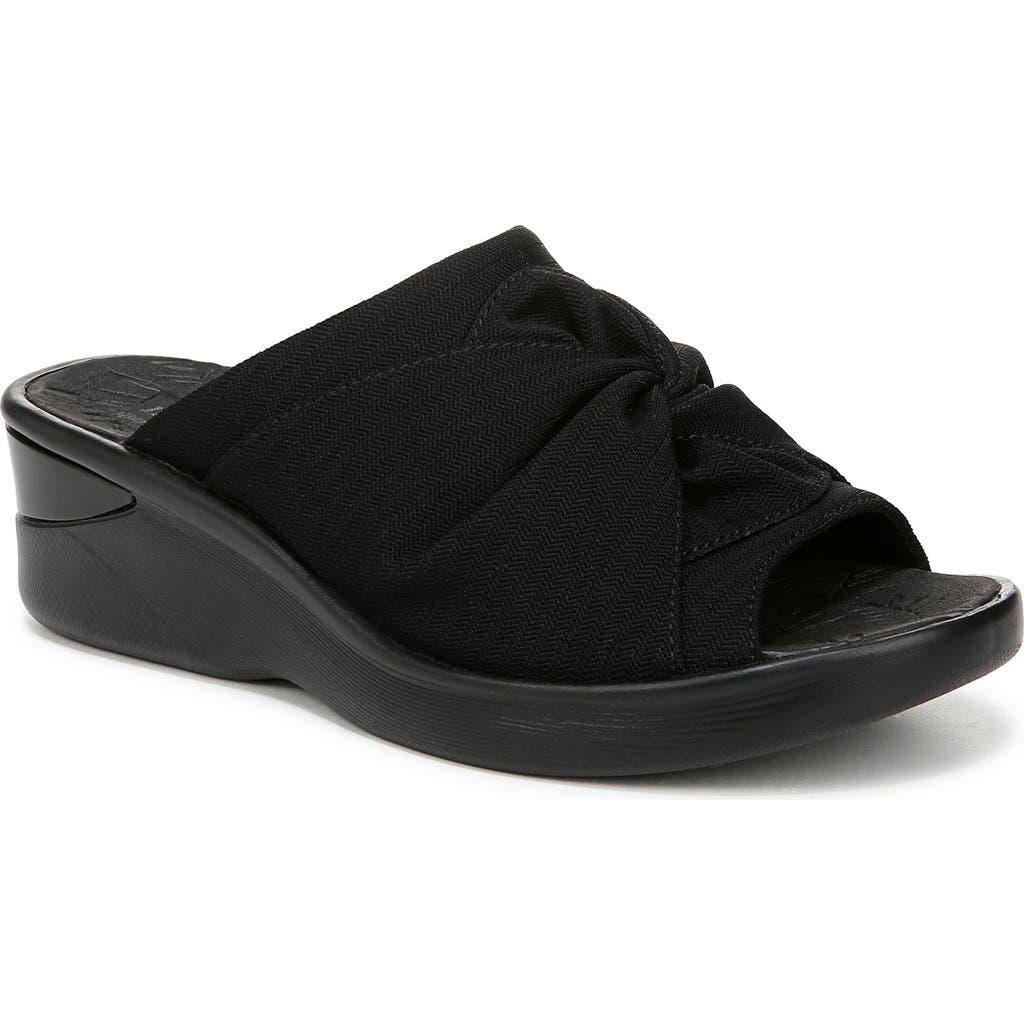 Bzees Cherish Slide Sandal In Black