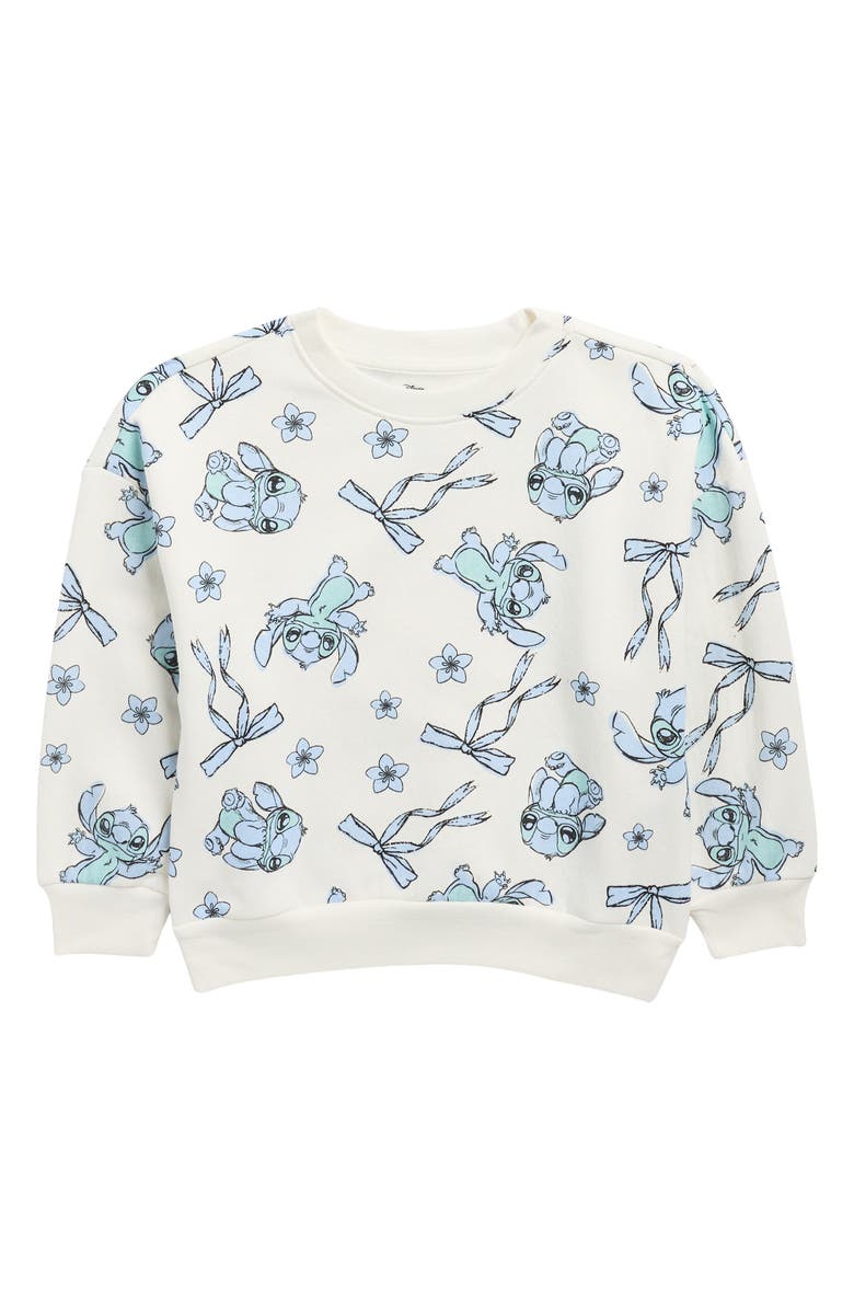 Freeze Kids' x Disney Stitch Graphic Sweatshirt, Main, color, Off-White