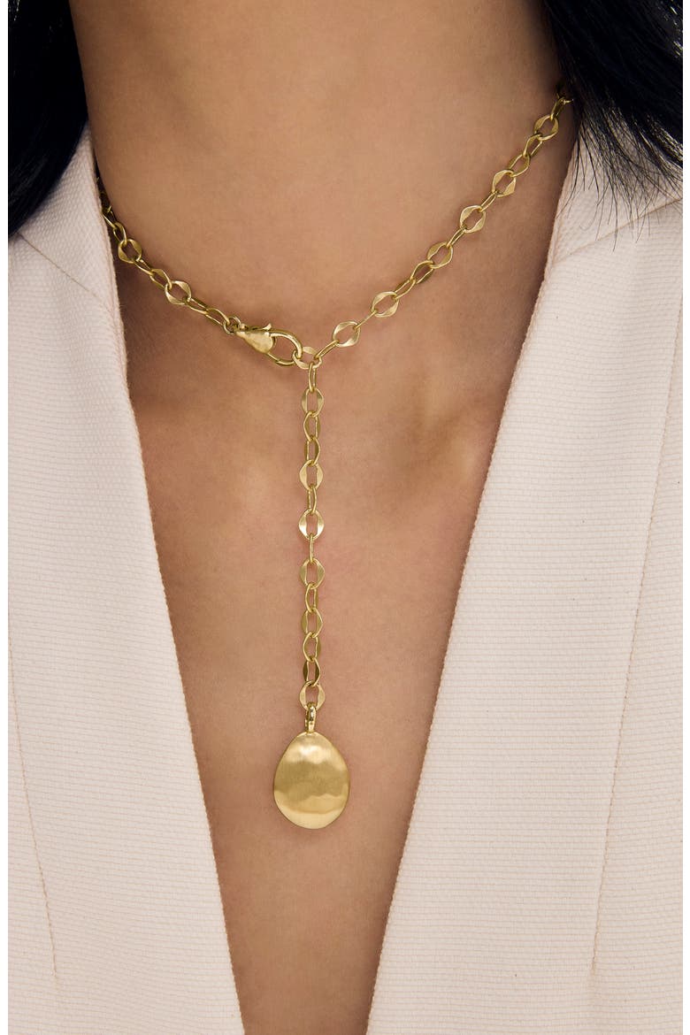 Serra Lariat Necklace, Alternate, color, GOLD
