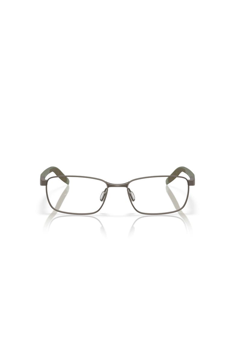 Costa 55mm Rectangle optical glasses, Alternate, color, Grey
