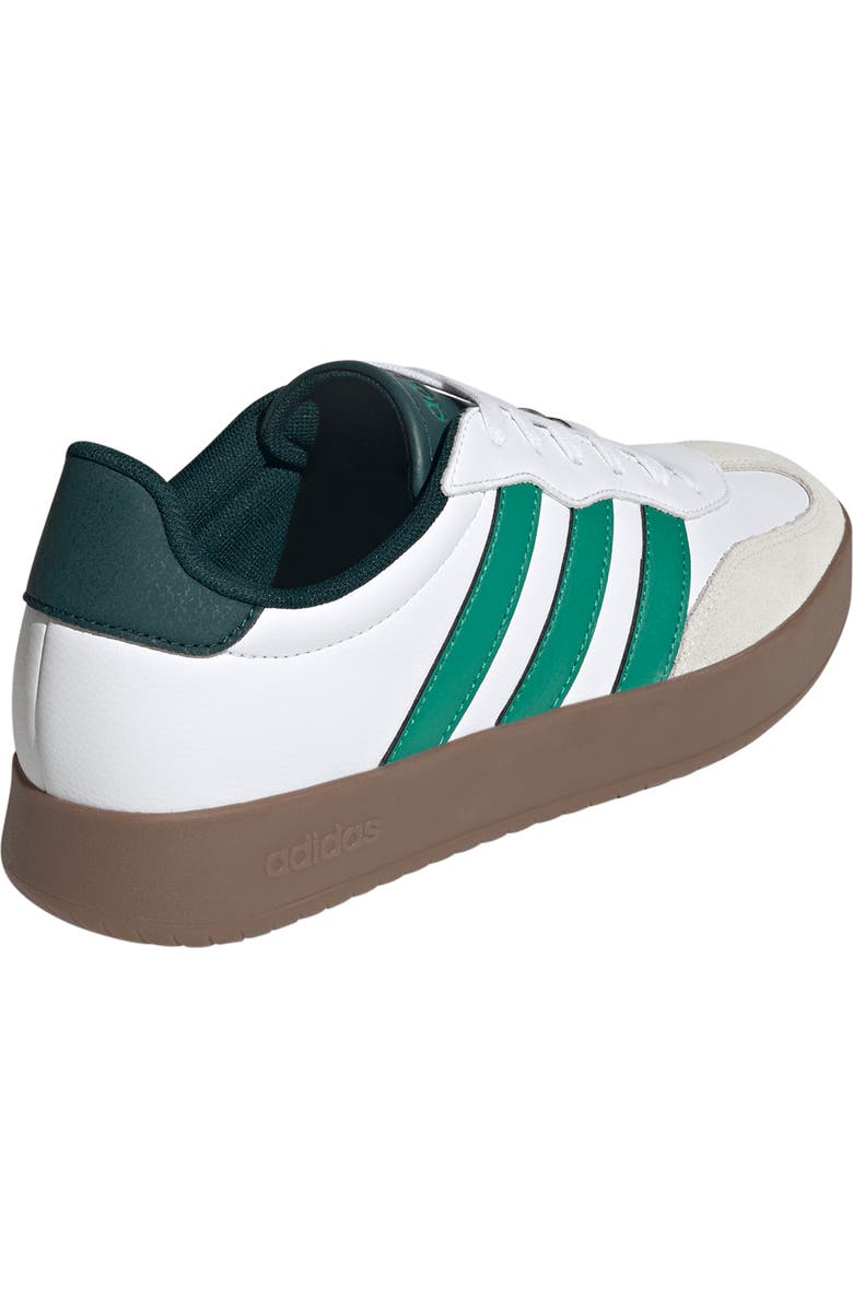 adidas Barreda Low Lace Sneaker, Alternate, color, White/ Green/ Aurora Ivy