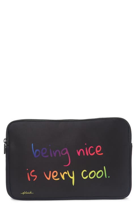 The Laptop Bag Being Nice is Very Cool