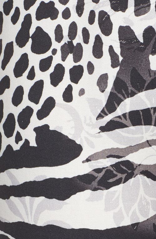 Josie 'edgy Garden' Print Pajama Pants In Black