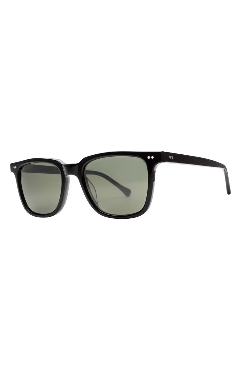 Electric Birch 53mm Polarized Square Sunglasses, Alternate, color, 
