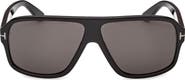 TOM FORD William 0-2 63mm Oversize Navigator Sunglasses