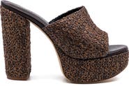 Andrea Gomez Fabiola Raffia Platform