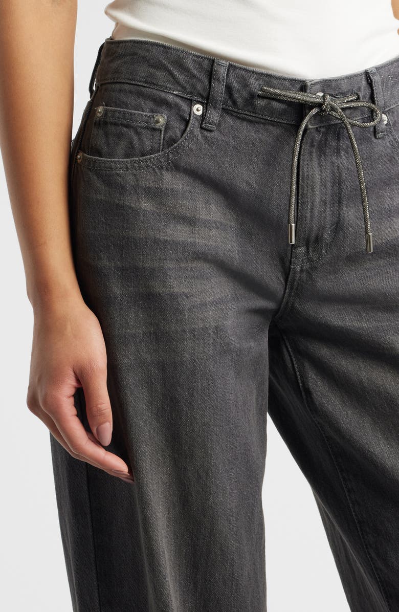 PacSun Aubrey Wide Leg Jeans, Alternate, color, Gray