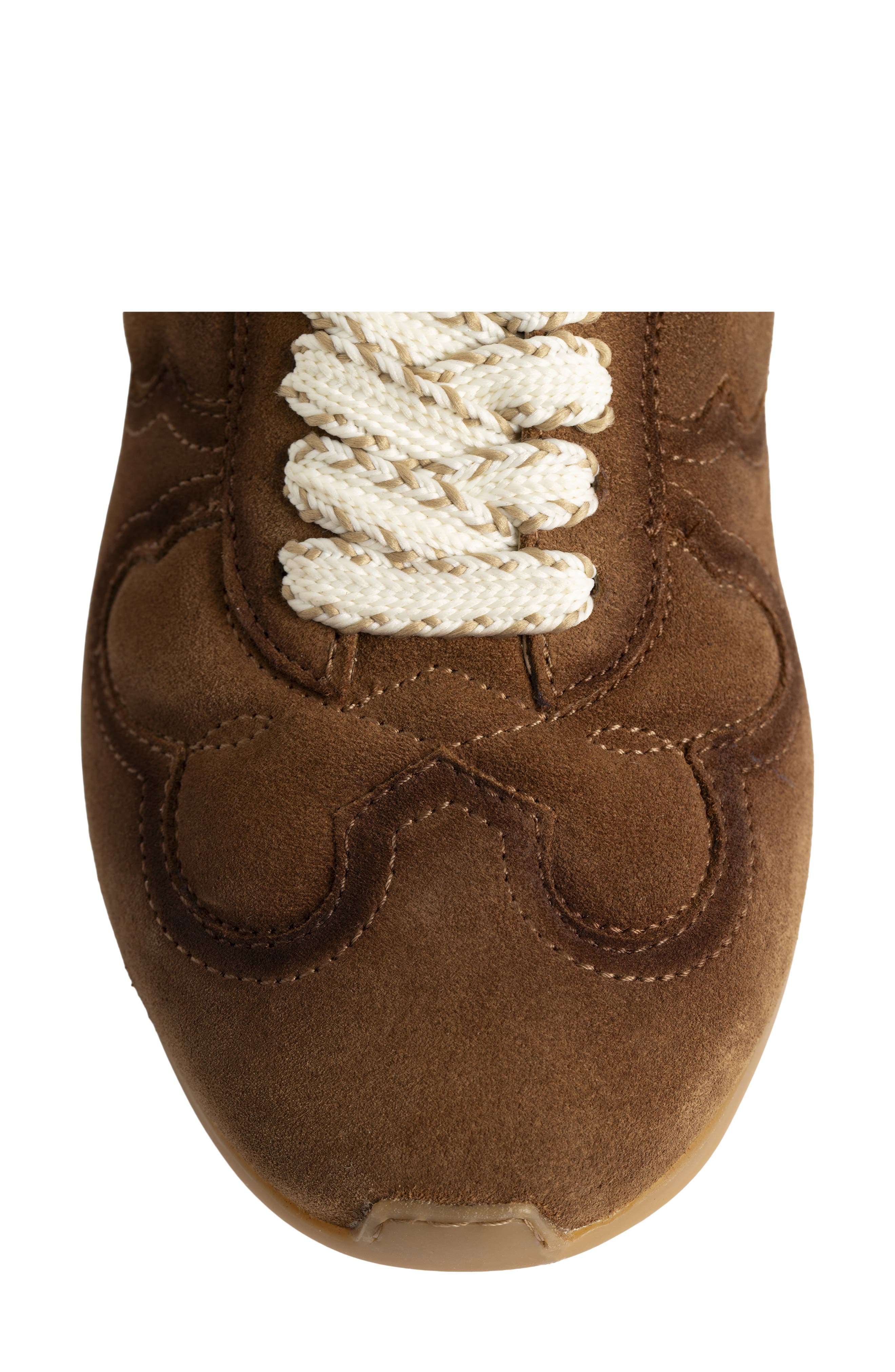 ZV DANCE SUEDE Lace-Up Sneaker, Alternate, color, COGNAC