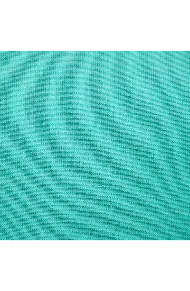 PARKLAND COLLECTION Crochet Dot Throw Pillow, Alternate, color, Blue