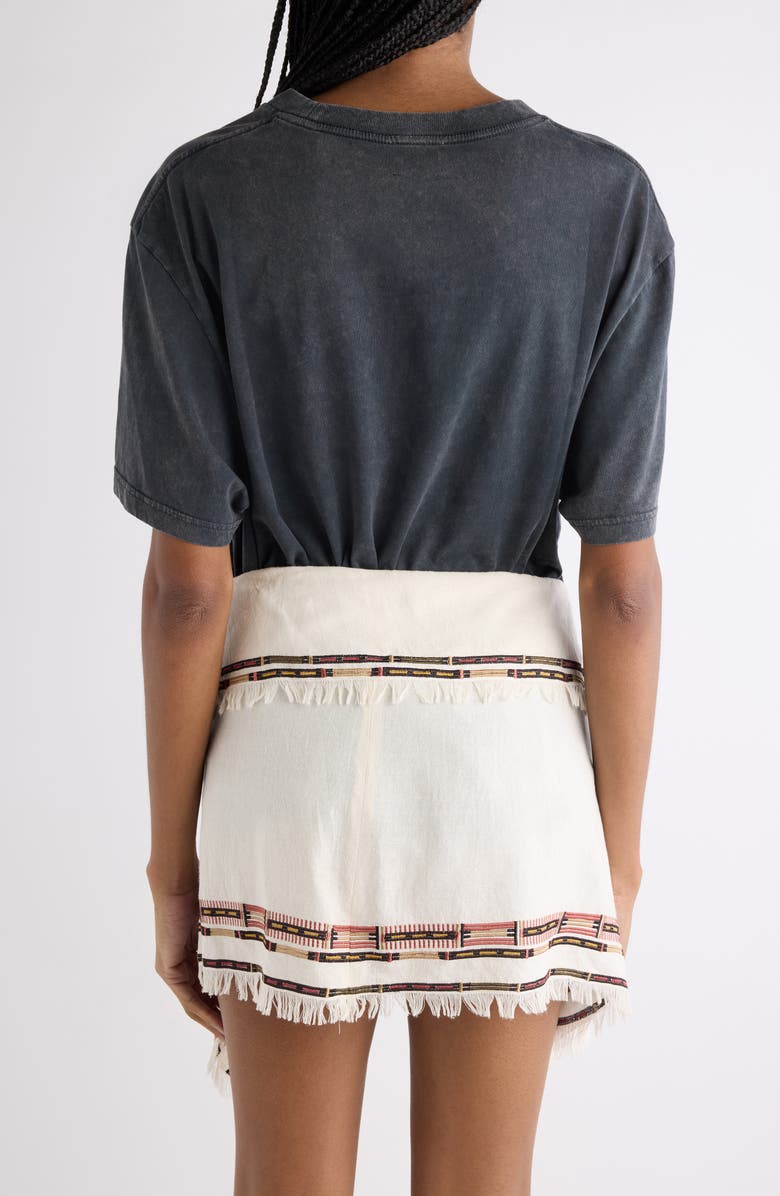 Isabel Marant Zewel Graphic T-Shirt, Alternate, color, Faded Black