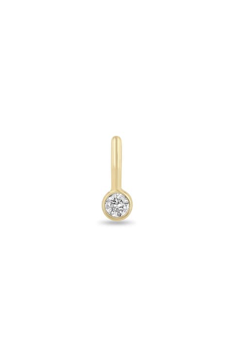 Bezeled Diamond Charm