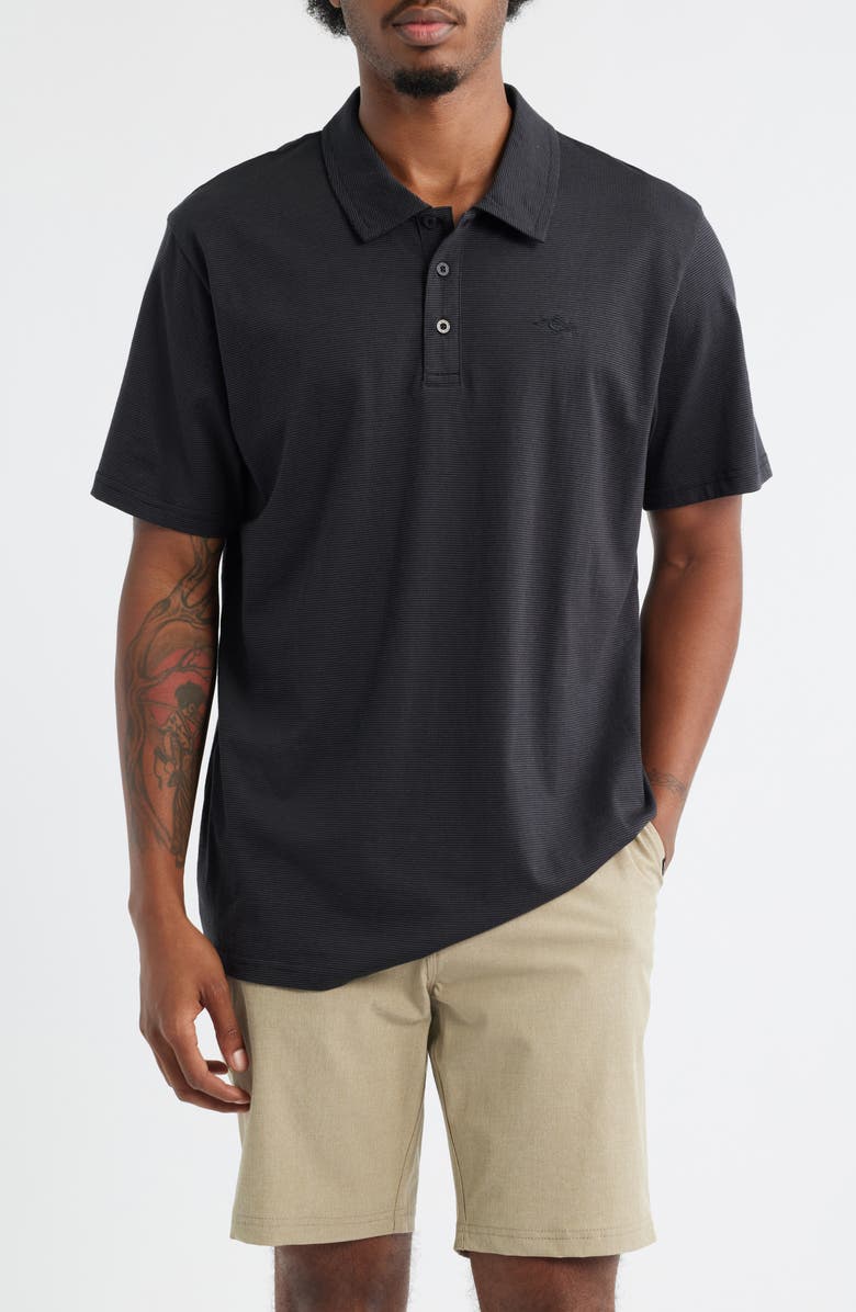 Rip Curl Easy as Relaxed Polo, Main, color, Black