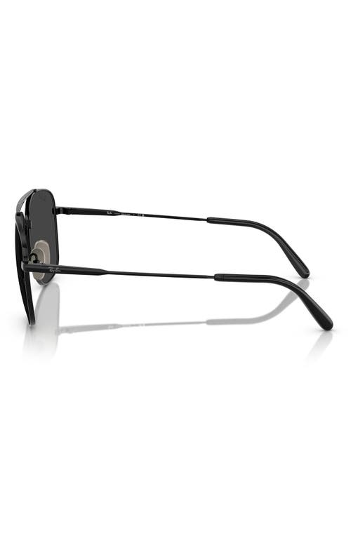 RAY BAN RAY-BAN 59MM POLARIZED SQUARE SUNGLASSES