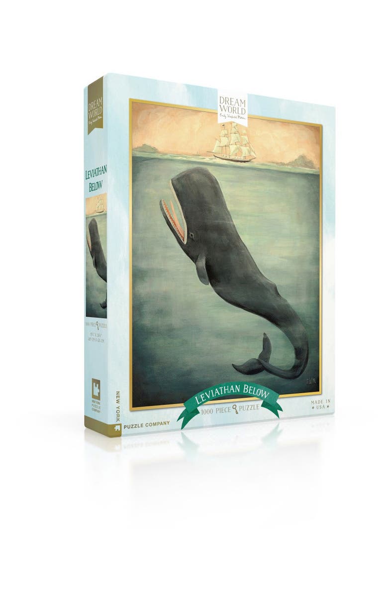 NEW YORK PUZZLE COMPANY Leviathan Below 500 Piece Puzzle, Alternate, color, NO COLOR