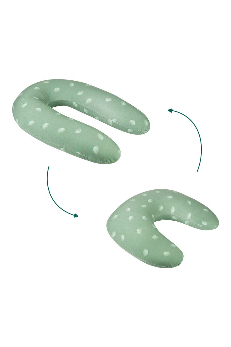 B.Love 2-in-1 Maternity Body & Nursing Pillow, Main, color, GREEN