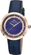 PORSAMO BLEU Monroe Leather Strap Watch