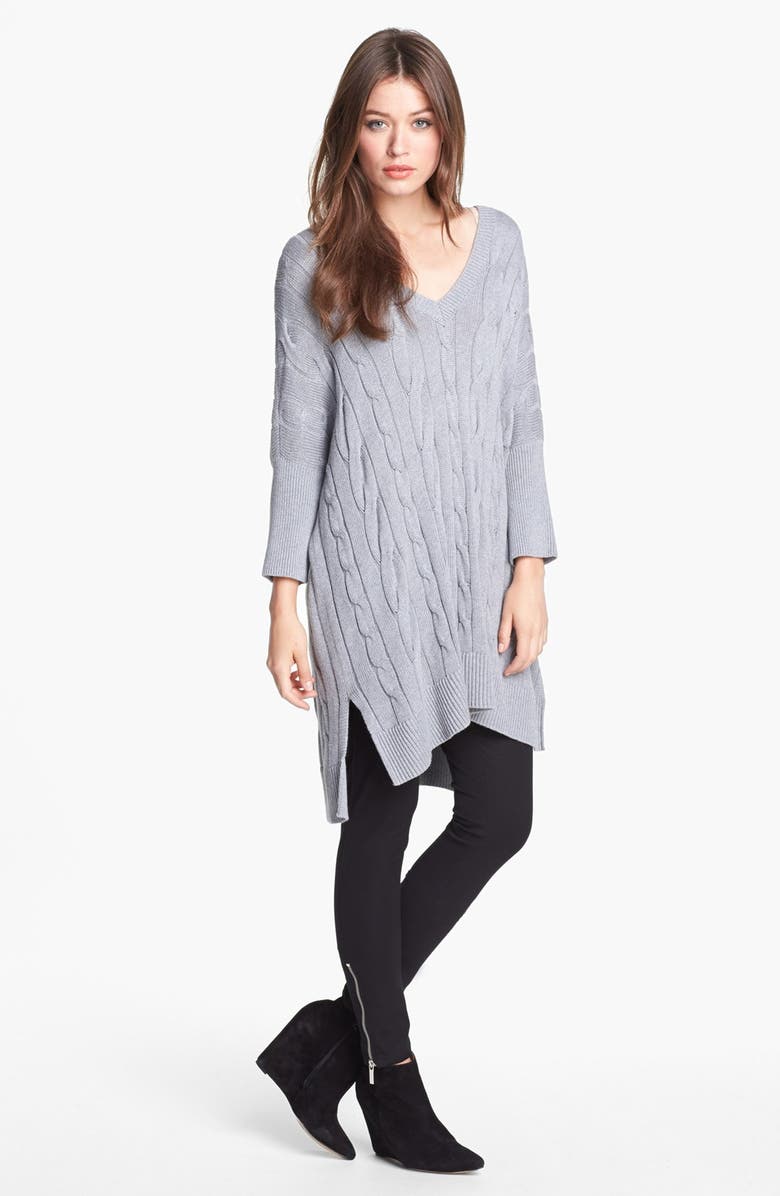 MICHAEL Michael Kors 'Rocker' Stretch Twill Skinny Pants, Alternate, color, 