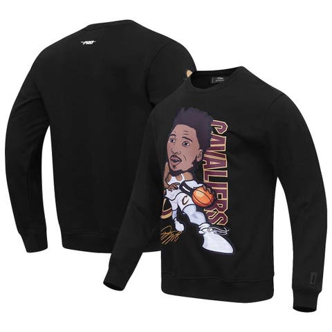 Men's Pro Standard Donovan Mitchell Black Cleveland Cavaliers Avatar Pullover Sweatshirt