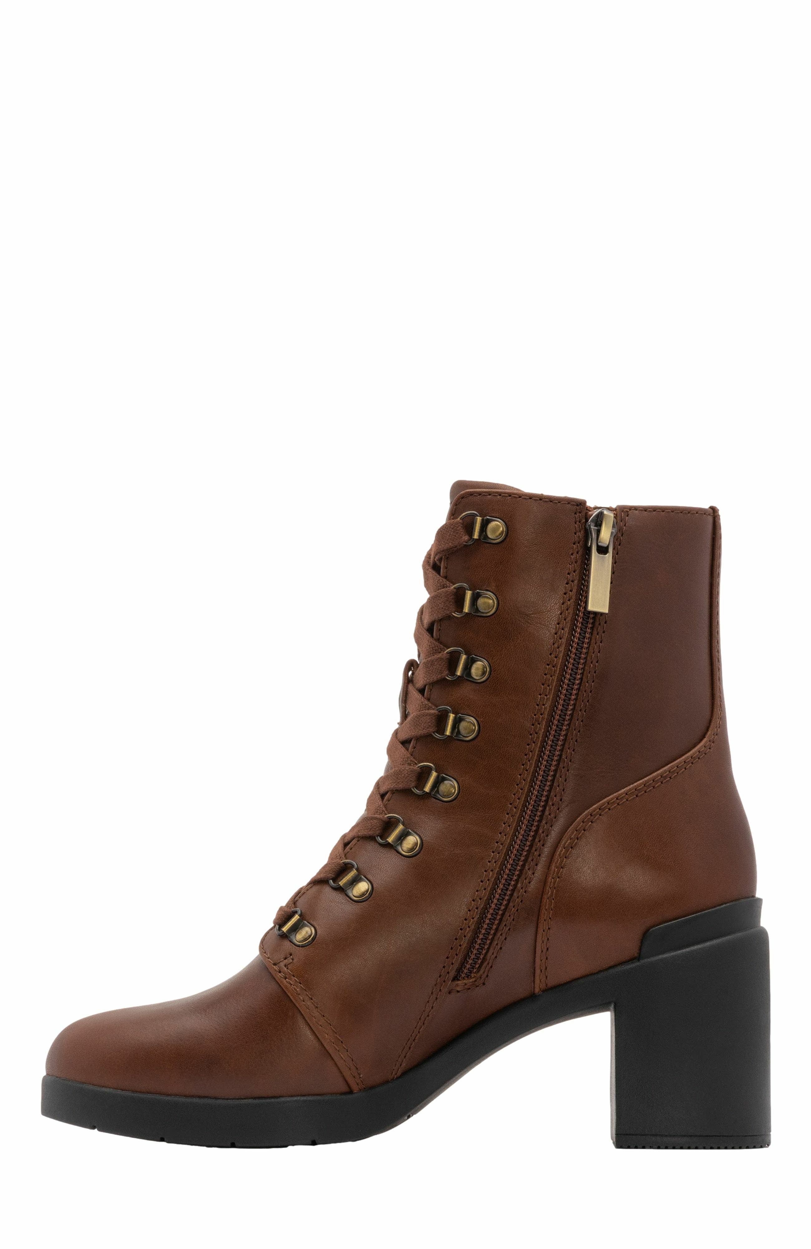 Metropolis Lace Boot, Alternate, color, Brown - Regular