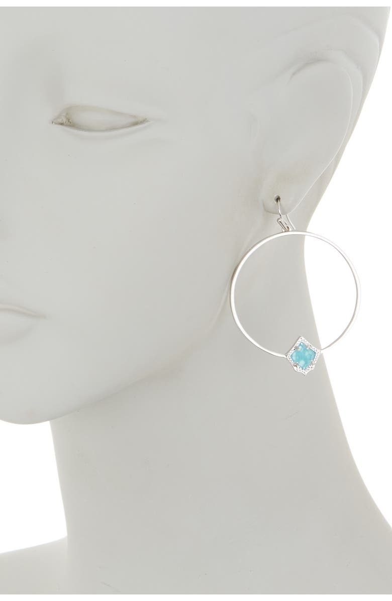Kendra Scott Elberta Hoop Earrings, Alternate, color, 
