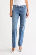 rag & bone Harlow Crystal Low Rise Slim Straight Jeans