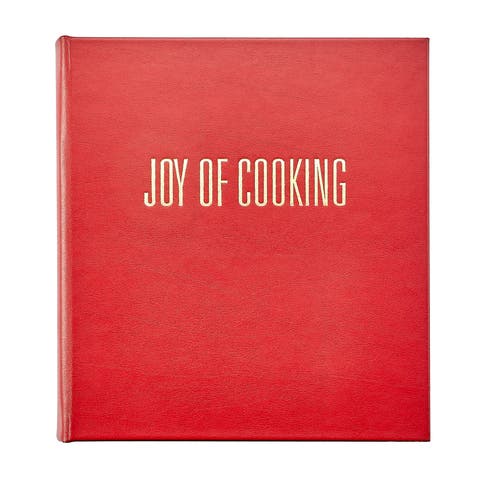Joy of Cooking Leather Coffee Table Book