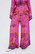 RAISHMA Alisa Pink Viscose Trousers