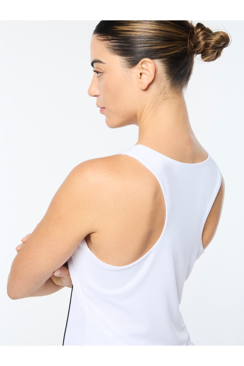 Tessa Scoop Neck Tank, Alternate, color, BRILLIANT WHITE