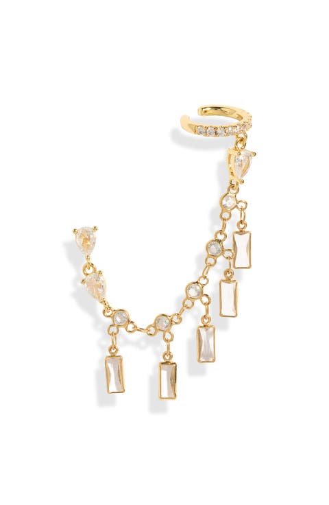 Rhiannon Cubic Zirconia Ear Cuff