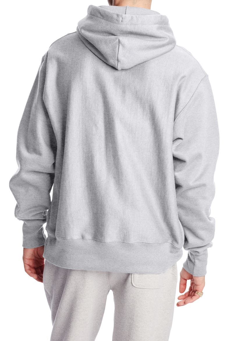 Reverse Weave® Hoodie, Alternate, color, OXFORD GRAY