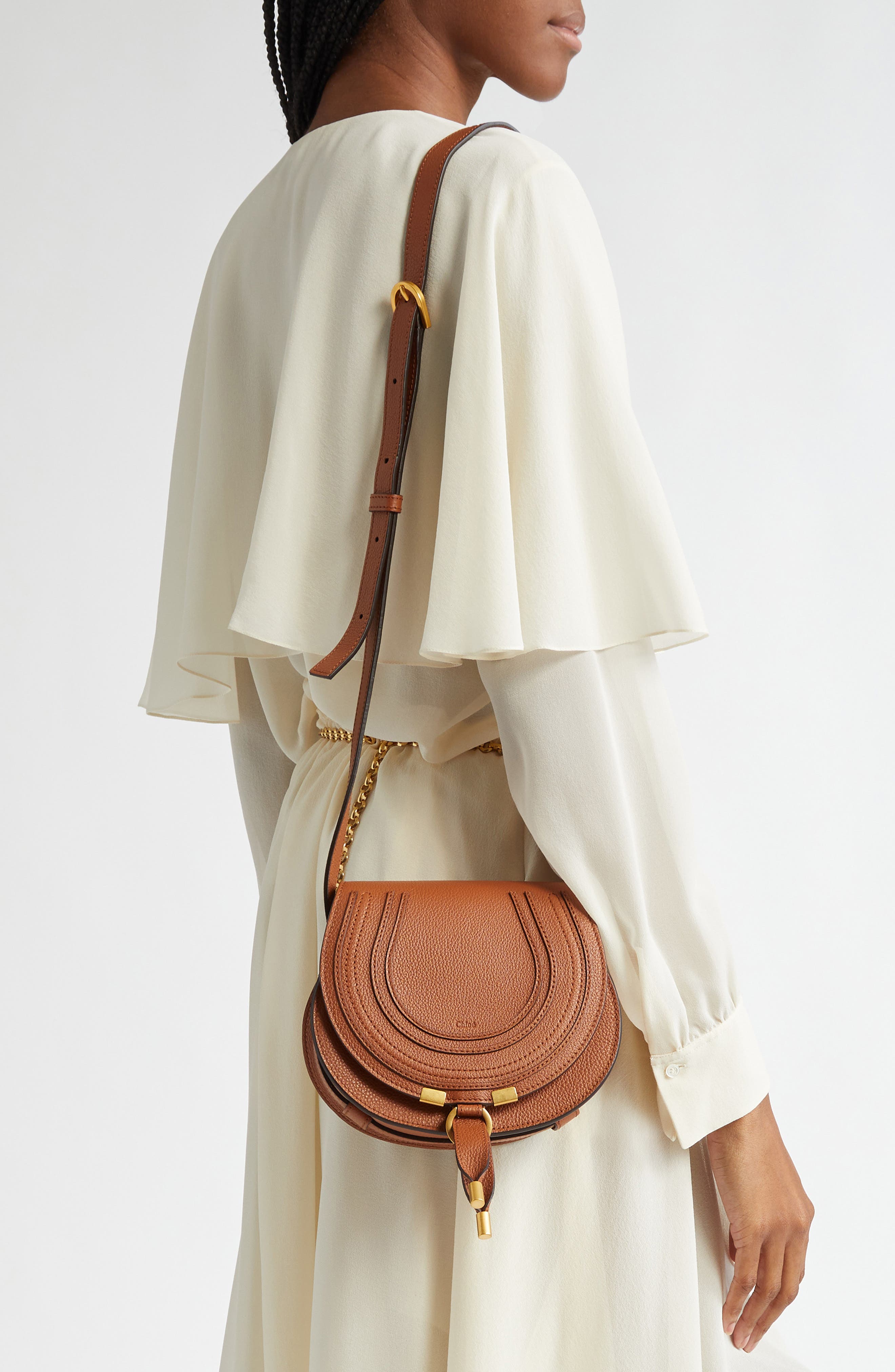Small Marcie Leather Crossbody Bag, Alternate, color, PETAL BEIGE