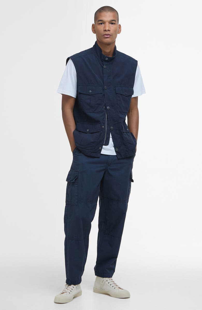 Barbour Casual Corbridge Vest, Alternate, color, Navy