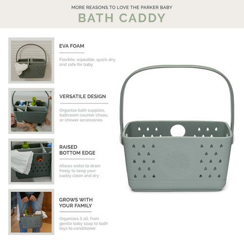 Parker Baby Co. Bath Caddy In Snow