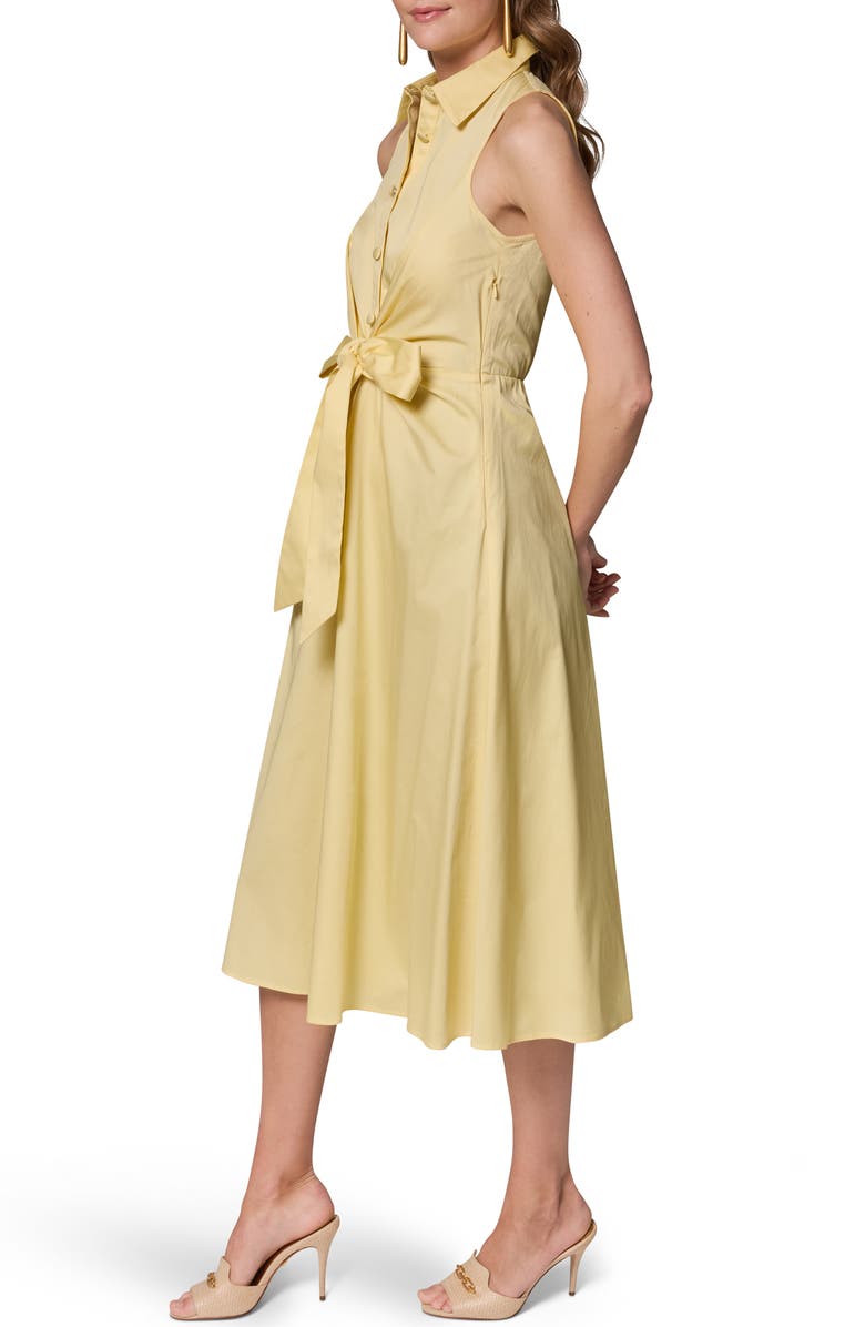 Donna Karan New York Sleeveless A-Line Midi Dress, Alternate, color,