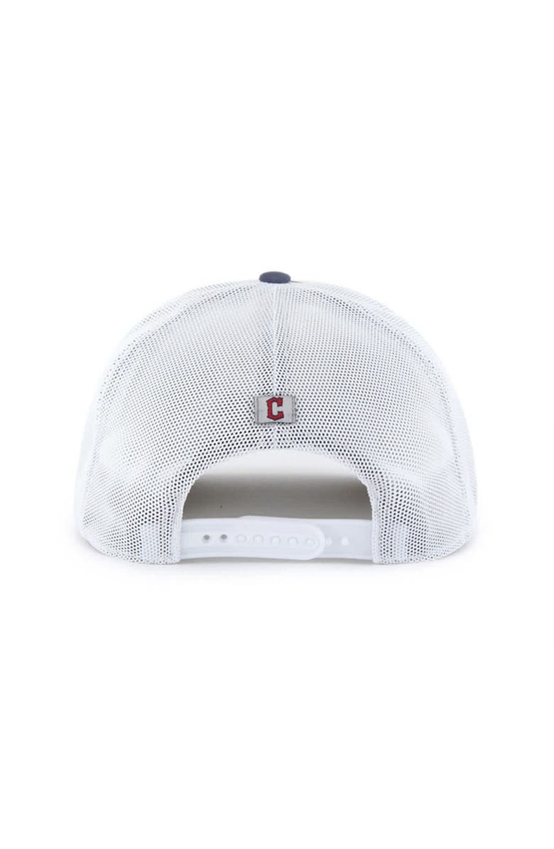'47 Men's '47 Navy/White Cleveland Guardians Scratch Adjustable Trucker Hat, Alternate, color, Navy