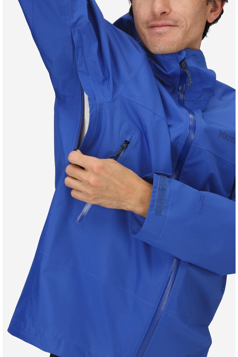 Minimalist Pertex® Waterproof Hooded Jacket, Alternate, color, OXIDE BLUE